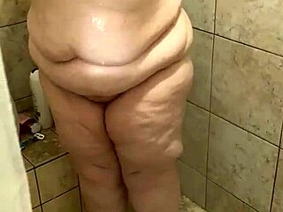 Curvy Bbw Wife Washing Up In The Shower Part 2
