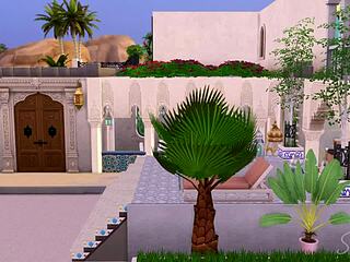 Sims Story Robbery Into the Palace of an Arabic Queen