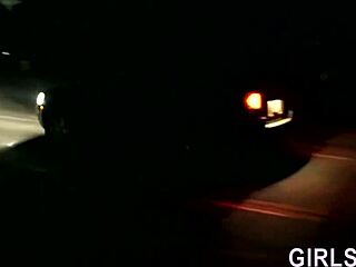 Beautiful lesbian threesome unfolds in group scene