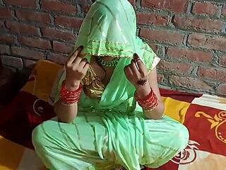 Beautiful bhabhi, blowjob and fuck step brother