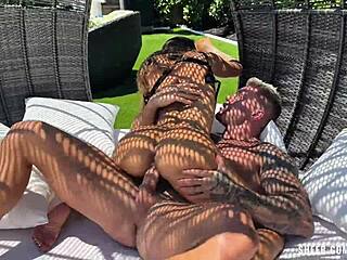 Filoufitt And Essie Gotback Have Hot Public Sex With Massive Cumshot