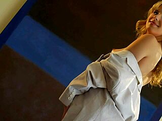 jillian janson teases nipples while rubbing clit and masturbating