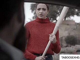 beautiful teen gets hardcore sex from stalker