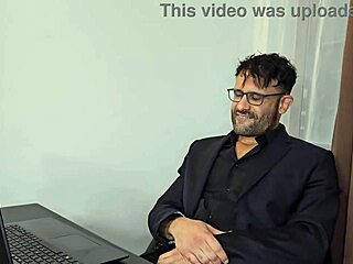 Slutty Employee Kristina Grace Gets DAP and Piss from Boss and Colleague