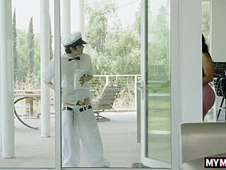 Workout Session With Hot Milf Paris The Muse And The Milk Man