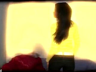 Some Like It Hard with Brunette in Lingerie