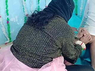 hot wedding night sex with desi bride in missionary fucking?