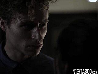 Her nasty big stepbrother is really jealous