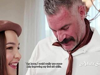 first girl to ride that porn stache wins