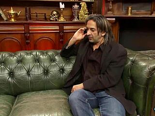 I feel this sexy blonde with big boobs getting her pussy drilled in various poses