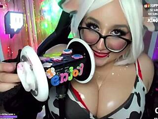 pekeasmr cow mommy with big natural tits