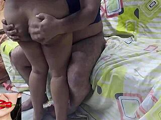 Indian ebony milf with horny natural big tits