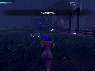 Playing Breeders of the Nephelym 7, Amber-Mae encounters the milking machine.