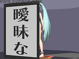 Embracing the passion in Hatsune Miku's two-faced lovers full nude mod