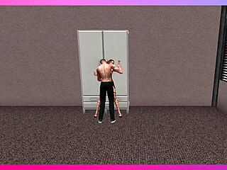 second life leo pounds vancy's ass hard in hotel fuck