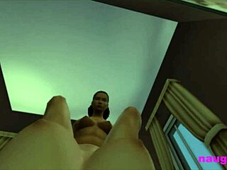 Girl Gets Her Pussy Eaten and Fucked by Hung Futa Roommate Female Pov