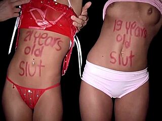 se på denne 18 år gamle Binca, hun suger pik lydigt mens hun er bundet i stramme reb, er hun ikke perfekt?