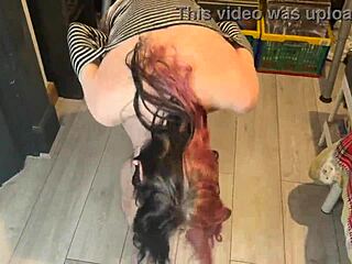 Petite Goth Rokky Horror Wets Herself Then Sits In Pee And Sucks Cock