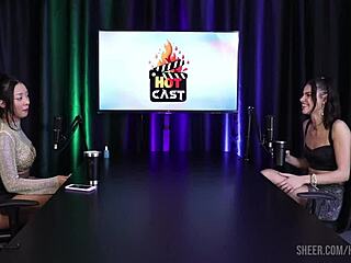 Debora Andrade's intense hot cast compilation part 2 in sheer red