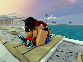 I thought I was naked alone at the pool until this guy showed up for sex.