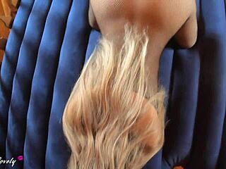 Pov Dirty Couple Sex - Fuck Young 18+ Girlfriend in Mask, Rabbit, and Sexy Costume