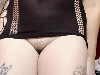 Neighbor watches me masturbating in front of the window