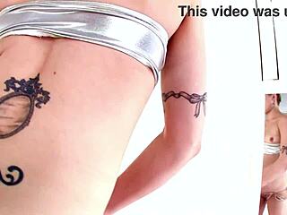 Annika amour tattooed goth performs deepthroat blowjob