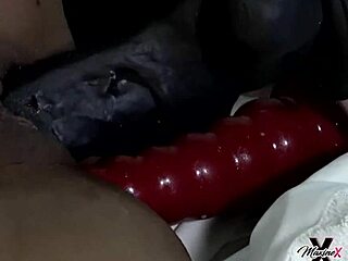 Maxine Fucks Her Ass Hard With Toys In Bedroom