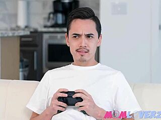 Stepmom CHARGES Wet Pussy with TWO DICKS