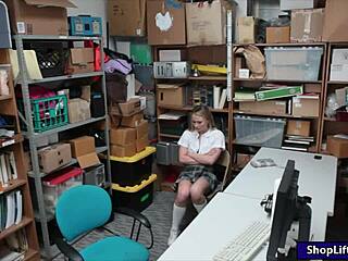 Alyssa Cole as Uniform Thief Pounded by Perv Cop