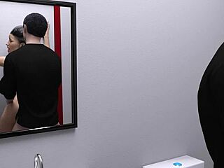 Hot Milf Gets Her Ass Fucked In A Bathroom Full Game In Bio