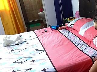 masseuse strips seductively with agarabas and olpr