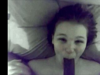 My Bully Stuffing My Girlfriends Mouth With His Huge Black Dick