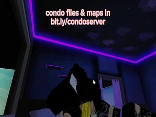 creampie deepthroat and pussy fucking in roblox condo room