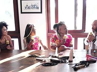 Black Couple From Rj Enters Porn With Sheer Red Outfits In Liberal Lifestyle Transition