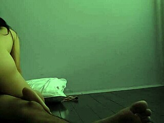 Amateur Myanmar college girl with big ass rides cock passionately