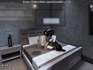 She kept going for more rough sex even after finishing the blowjob