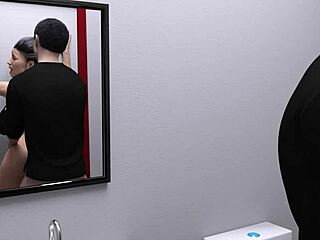 Hot Milf Gets Her Ass Fucked In A Bathroom Full Game In Bio