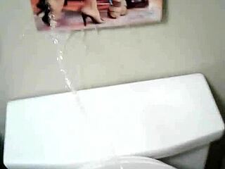 the nude picture of the model leads to a bathing shower scene