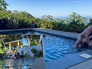 Outdoors Anal And Blowjob In Costa Rica