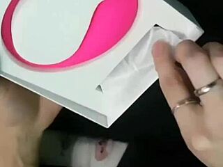 Martina Using Her Favorite Toy for the First Time