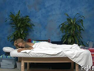 Hotty Receives Relaxing Massage