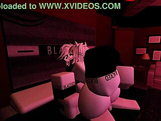 getting fucked hard by horny fan in roblox style