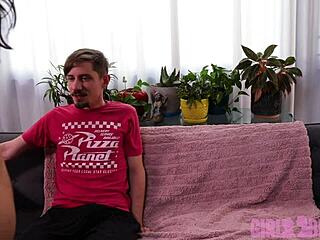 femdom teases loser with tits 😈