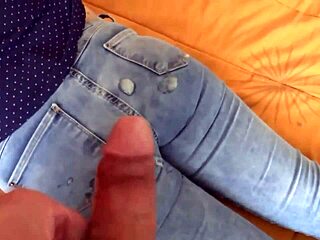 after fucking, pull up jeans for big ass cumshots?