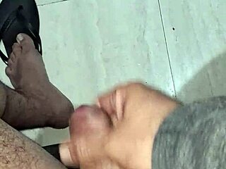 My mini dick heats up and explodes intensely