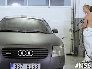 hotty is charming stud with her nasty lovestick riding