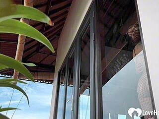 Morning Standing Doggy And Blowjob 😏