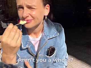 Brazenly Convincing Cute Teen Girl into Anal Sex and Creampie