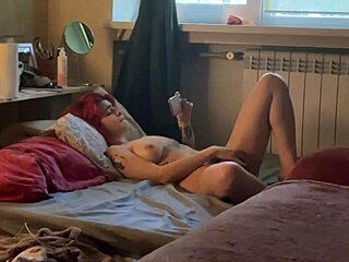 horny girlfriend says, 'finger my hairy pussy and fuck me.'